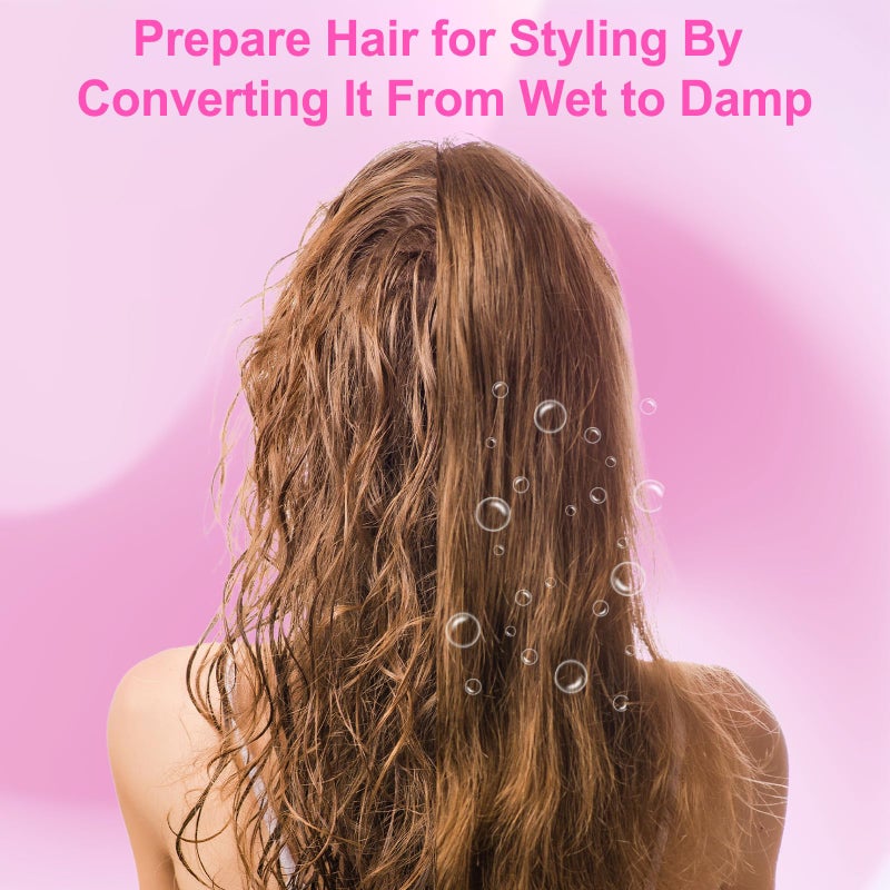 Zephblow Pre-Styling Dryer Attachment For Dyson Airwrap Hs01/Hs05, Fast Drying Nozzle Replacement Attachment Compatible With Dyson Hair Styler, For Part No.969759-01 Rose - Image 2